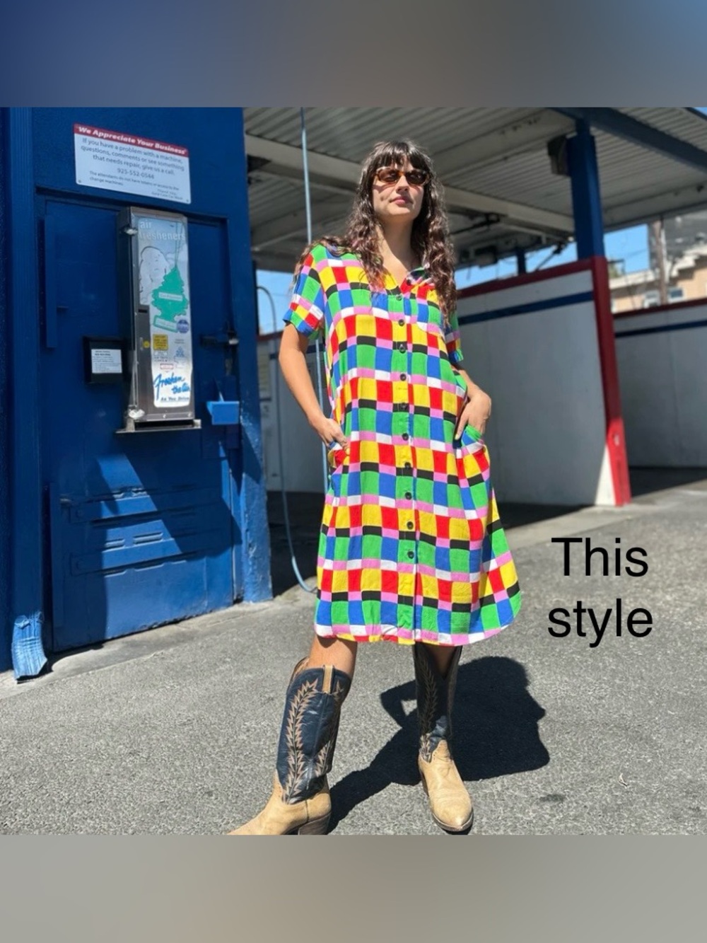 Nooworks “River” dress in Sondler Cat - Picture 4 of 4
